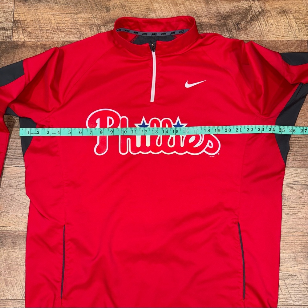 Nike Philadelphia Phillies Pullover Jacket – Men’s Size Large - Picture 10 of 12